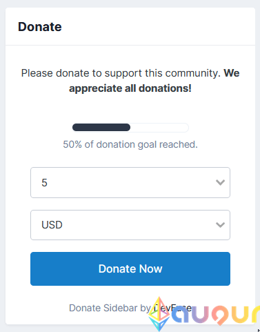 Donate Sidebar