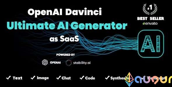 OpenAI Davinci v3.2- AI Writing Assistant and Content Creator as SaaS - Nulled